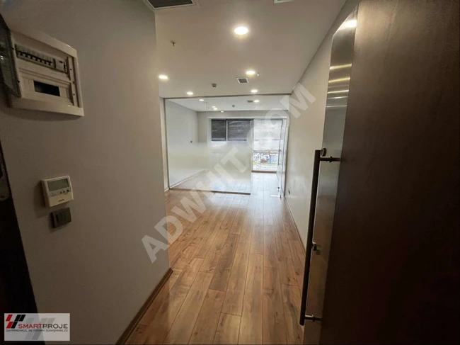 1+1 office for rent in DAP VADİ Z with an area of 55 square meters with glass walls - from SMARTPROJE