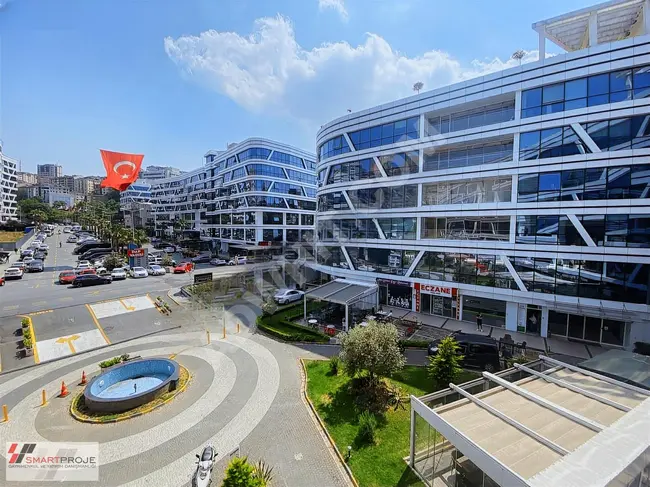 Office rental in DAP VADİ Z OFİS with an area of 62m², furnished and equipped with a bathroom - by SMARTPROJE