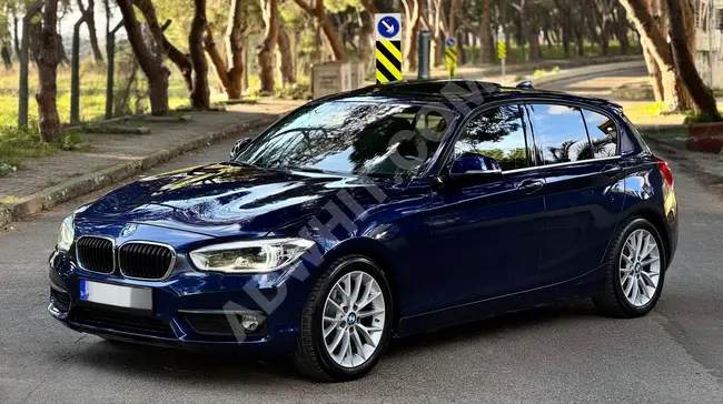 سيارة BMW 118İ ONE EDİTİON موديل 2016  الهيكل الجديد  66 ألف كيلومتر   فتحة سقف