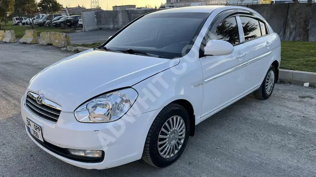 سيارة  Hyundai Accent  1.5CRDI موديل 2010 ناقل حركة أوتوماتيكي محرك جديد