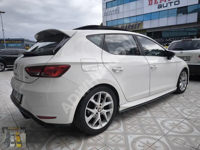 LEON 1.6 TDI car, model 2014 - Glass roof with a mileage of 148,000 km.