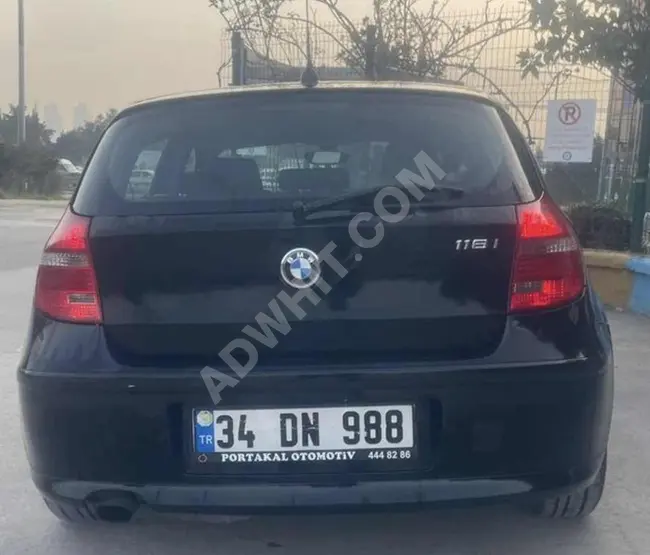 BMW 1.16i عداد  79 ألف كيلومتر بدون تغييرات، تم طلاء الباب الخلفي الأيمن.