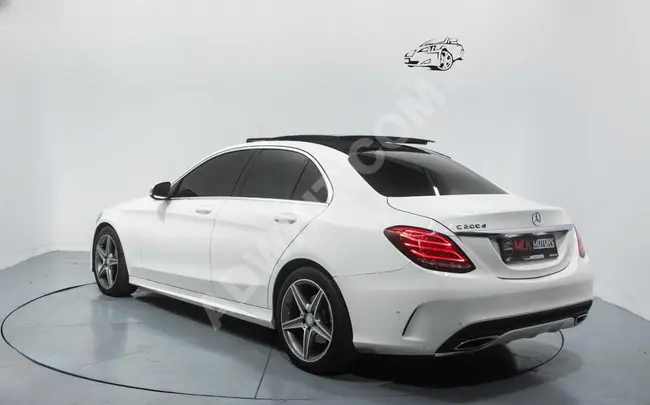 سيارة MERCEDES C 200 AMG بدون عيوب بدون طلاء من MÇK MOTORS