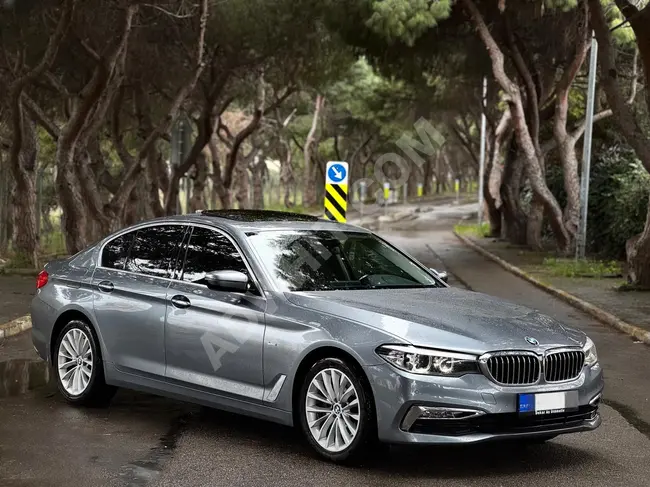 BMW 520İ موديل 2017 بدون عيوب أو طلاء *LUXURY LİNE*  تدفئة و حساسات النقاط العمياء