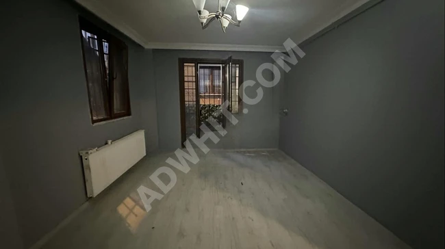 1+1 apartment for rent on the ground floor in Kağıthane Çeliktepe