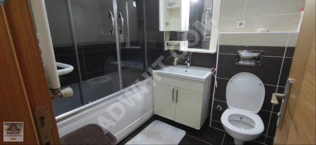 2+1 apartment with a master bathroom for sale, 5 minutes away from the metro in BİNEVLER.