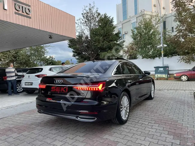 AUDI A6 40TDI - QUATTRO DESİGN- شاشة  عرض على الزجاج -أبواب  شفط - سقف بانورامي