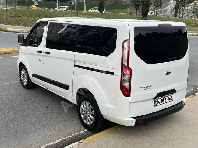 Ford Transit Custom   بدون  عيوب أو طلاء، 5+1+باب مزدوج +فاخر+فريد من نوعه...