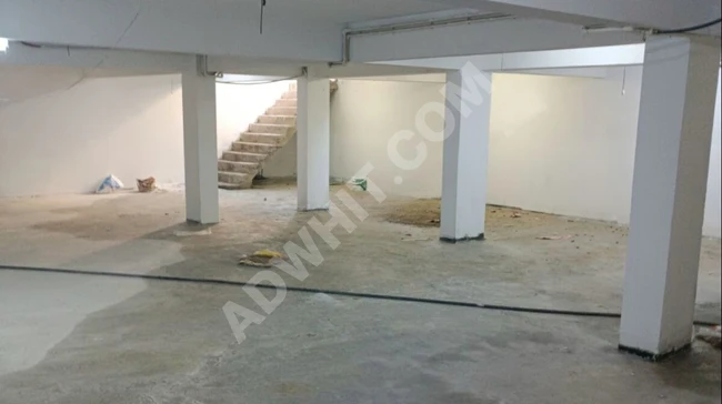 Shop for rent with an area of 200 square meters in the GÜMÜŞPALA district in AVCILAR.