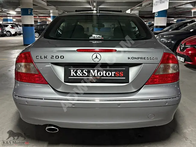 CLK 200 KOMP car model 2009 with a mileage of 82,000 km assembly car