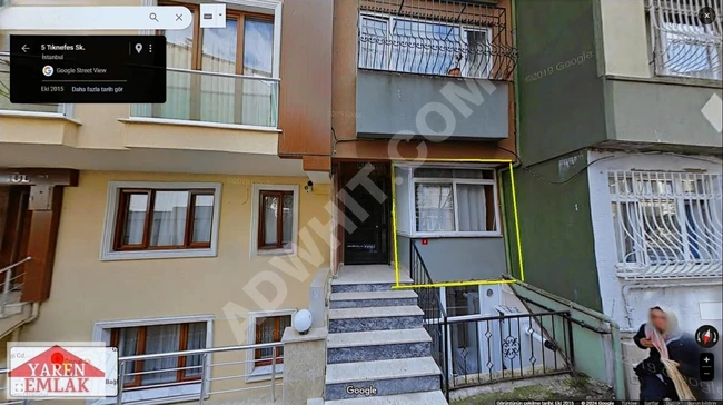 2+1 apartment for sale on the ground floor in SELAMİ ALİ area in ÜSKÜDAR by YAREN EMLAK.