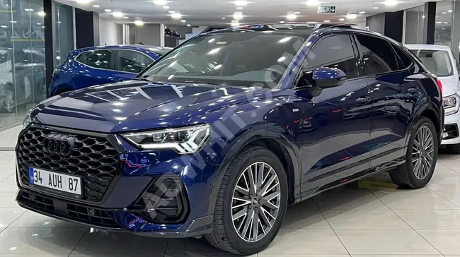 سيارة Audi Q3 Sportback S-Line بدون أخطاء أو دهان، بدون سجلات حوادث، سقف زجاجي بانورامي - EBAJG