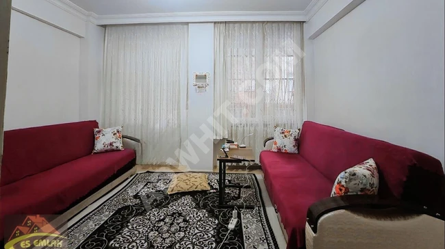 1+1 apartment with high entrance for sale in İkitelli Mehmet Akif