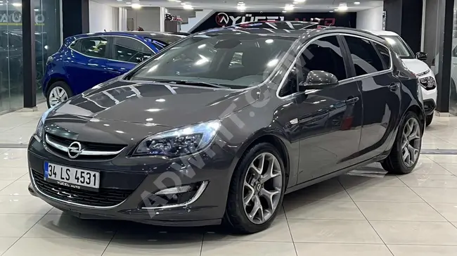 سيارة OPEL ASTRA 1.4 TURBO SPORT ACTİVE SELECT بدون تغيير بسقف زجاجي