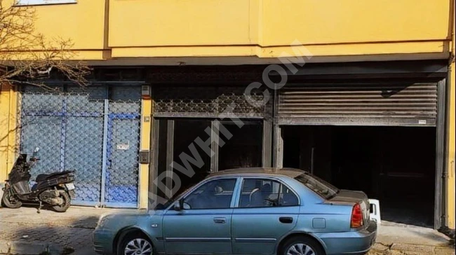 From YAREN, a commercial space measuring 75 square meters in ELMALIKENT on the main street, with a level entrance, suitable to be a workshop or a commercial store.