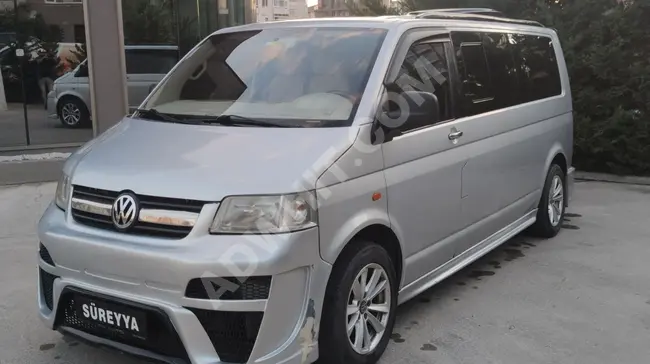 Volkswagen MultiVan موديل 2004   مقاعد 8+1  مسجلة كسيارة  في الرخصة