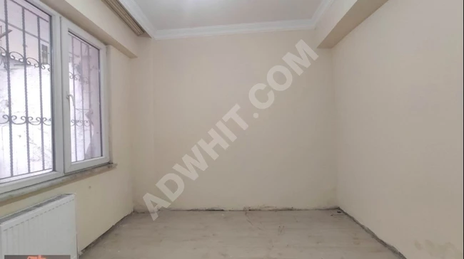 1+1 apartment for sale on the ground floor in İkitelli Mehmet Akif