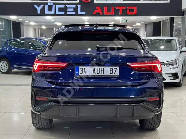 سيارة Audi Q3 Sportback S-Line بدون أخطاء أو دهان، بدون سجلات حوادث، سقف زجاجي بانورامي - EBAJG