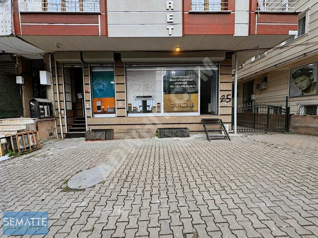 Shop for rent with an area of 100 square meters for 42,500 Turkish Lira in EYÜP KARADOLAP.