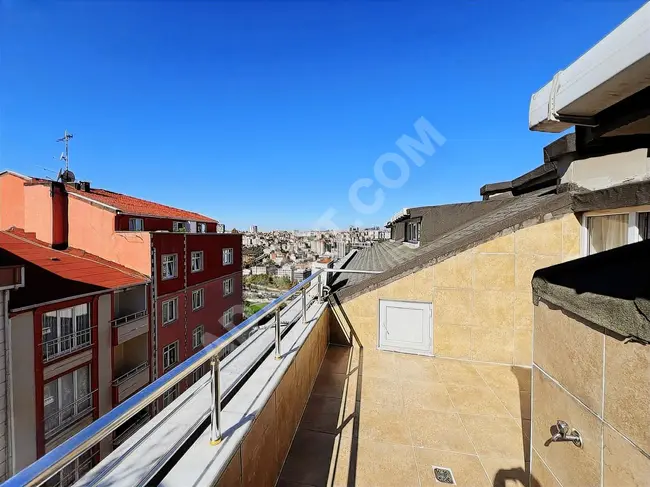 5+1 duplex apartment with terrace for sale above KAĞITHANE metro.