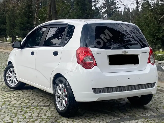 سيارة CHEVROLET 16 valf a*c AVEO 1*2 S موديل 2010 - بقوة 84 حصان بمسافة 205000 كم.