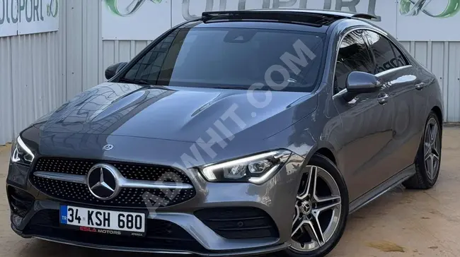 MERCEDES CLA200 AMG موديل  2021 بدون عيوب  بذاكرتين-دخول بدون مفتاح-كيلومترات قليلة