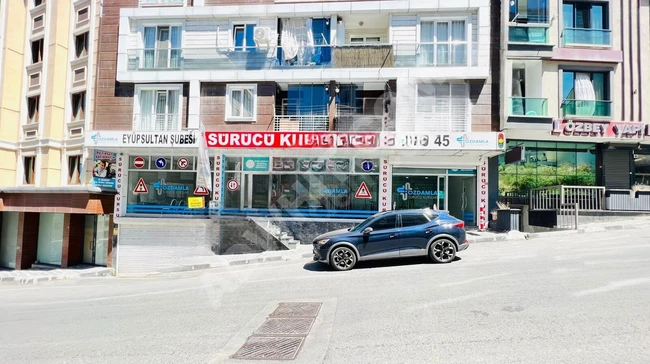 Shop with an area of 220 square meters, wide frontage, prominently located on the main street from BEYAZ NOKTA