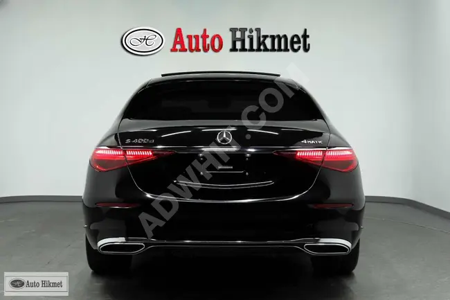 AUTO HİKMETTEN BAYİ 2023 MERCEDES S400 d 4MATİC L SİYAH-TABA FUL