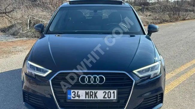 سيارة Audi A3 موديل 2020 / بمسافة 38 ألف كم / سقف بانورامي / بدون طلاء