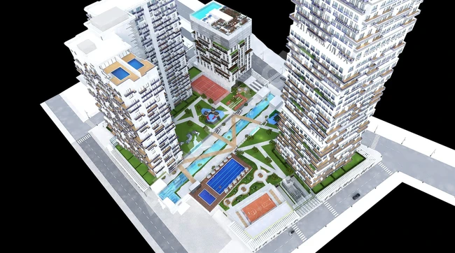 Art Life Residence Site İçinde 1+1 Satılık Daire ,