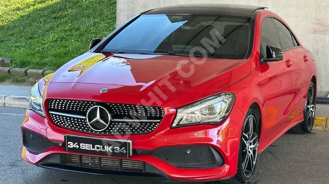 2018 CLA 180 D AMG مع مقاعد بذاكرة  بدون تغيرات ، متاحة للتقسيط أو المبادلة