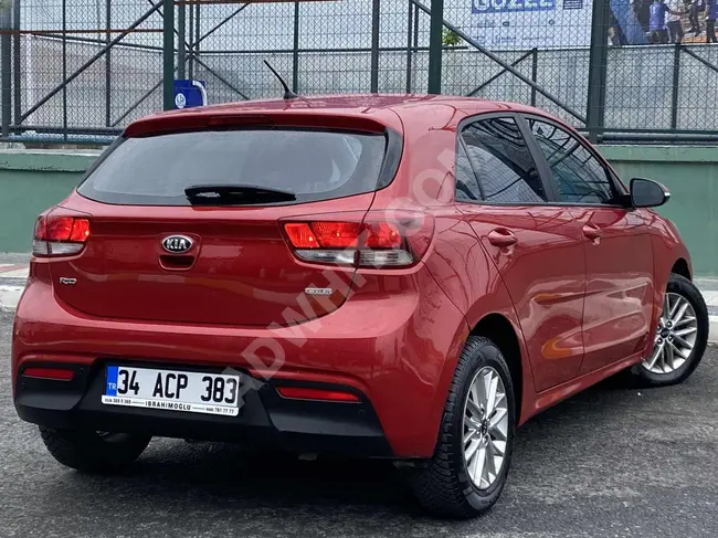 KIA RIO car, 2017 model with a 1.4 diesel engine and 199,000 km mileage.