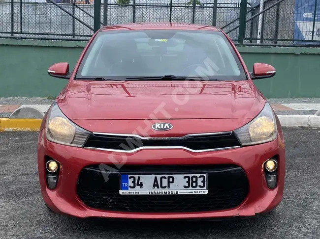 KIA RIO car, 2017 model with a 1.4 diesel engine and 199,000 km mileage.