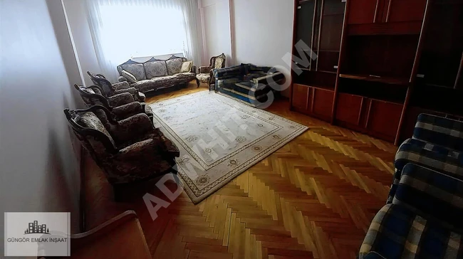 Furnished 3+1 apartment in the center of Sefaköy from Güngör Real Estate.