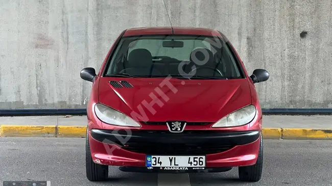 PEUGEOT/206 - موديل 1999 - 183 الف كم - وسادتان هوائيتان  - غاز LPG