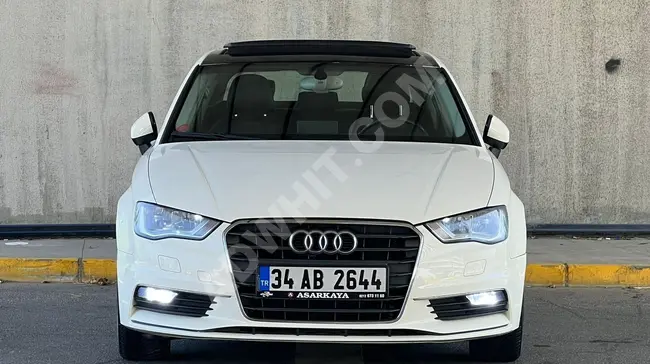 AUDI/A3 SEDAN Model 2014 /224,000 Km/S-TRONIC / Glass Roof / LED/ Cruise Control/ Full Specs