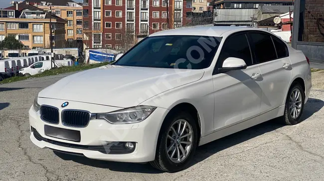 سيارة BMW 320d موديل 2013 - بدون دهان -%60 دفعة مقدمة والباقي 12 شهر تقسيط60% دفعة مقدمة 12 شهر سند.