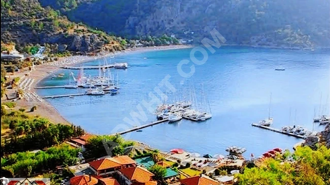 Land with sea view in Bayırköy - Marmaris - Amicable partition agreement and formal approval available