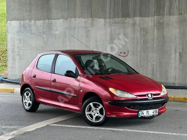 PEUGEOT/206 - موديل 1999 - 183 الف كم - وسادتان هوائيتان  - غاز LPG