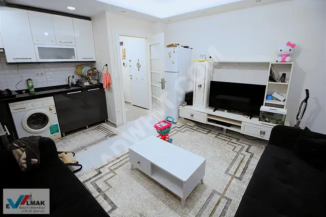 2+1 apartment for sale with a raised entrance in the SÖĞÜTLÜÇEŞME neighborhood by EVALMAK