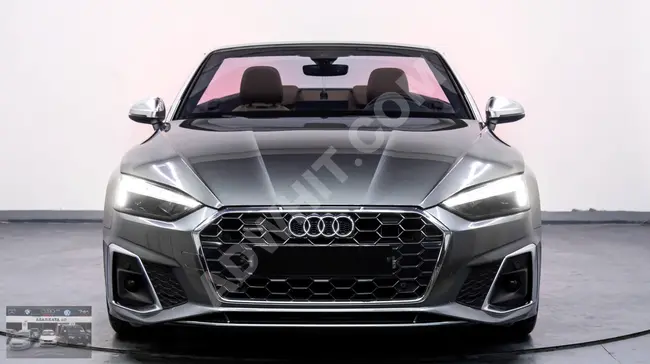 Audi A5 Cabrio - موديل 2021 - لون رمادي - 66,686 كم