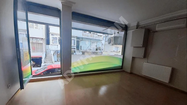 Commercial shop for sale with a ready tenant near the main street in Çağlayan.