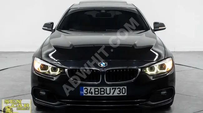 BMW 4.18İ SPORTLINE model 2017, error-free with 115 km, NBT, lane control, assistant braking system.