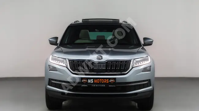 سيارة Skoda Kodiaq موديل 2021 بدون طلاء/سقف زجاجي/360*/تدفئة بمقاعد/باب أمتعة كهربائي/شاشة عرض/دخول بدون مفتاح/ذاكرة