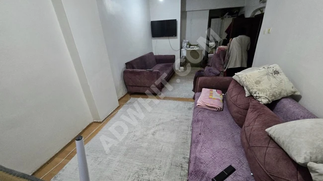 1+1 apartment on the ground floor in the Mehmet Akif neighborhood - from Mimar Emlak.