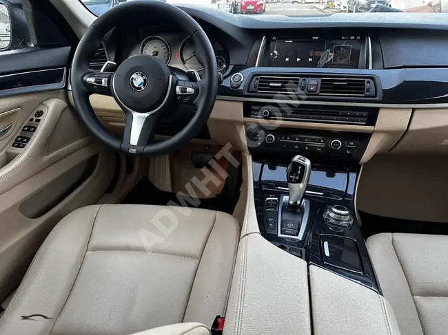 BMW 525D xDRİVE M SPORT موديل 2012 عجلة قيادة M