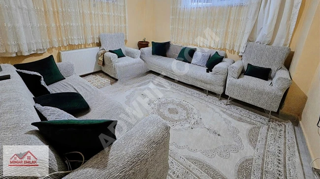 For sale: 2+1 apartment on the ground floor, licensed for residence - by MİMAR YAPI