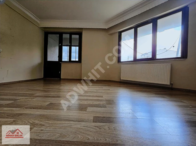 2+1 apartment for sale, includes an elevator, with a front view and licensed for residence - by MİMAR YAPI