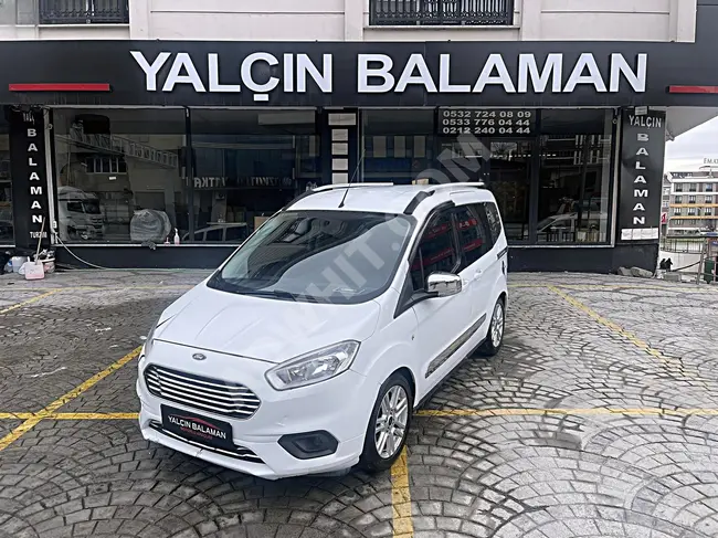 2018 FORD T.COURİER 1.5 TİTANIUM YENİ GÖĞÜS 80 BINDE ELDEN SENET