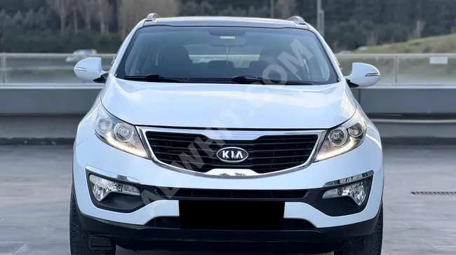 KIA car with a glass roof - Unique